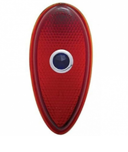 38-39 Ford Tail Light Lens Blue Dot